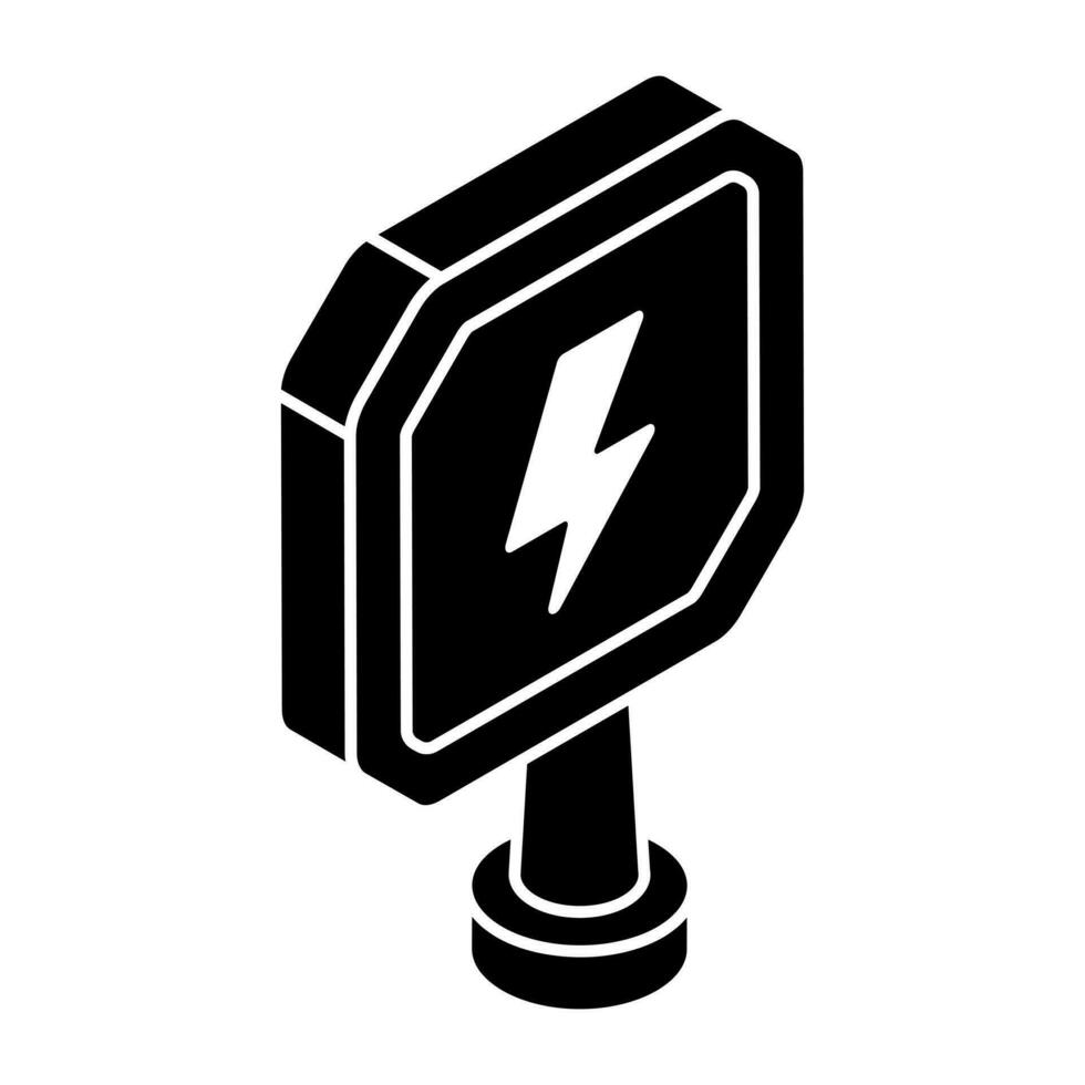 An icon design of electric board 23405339 Vector Art at Vecteezy