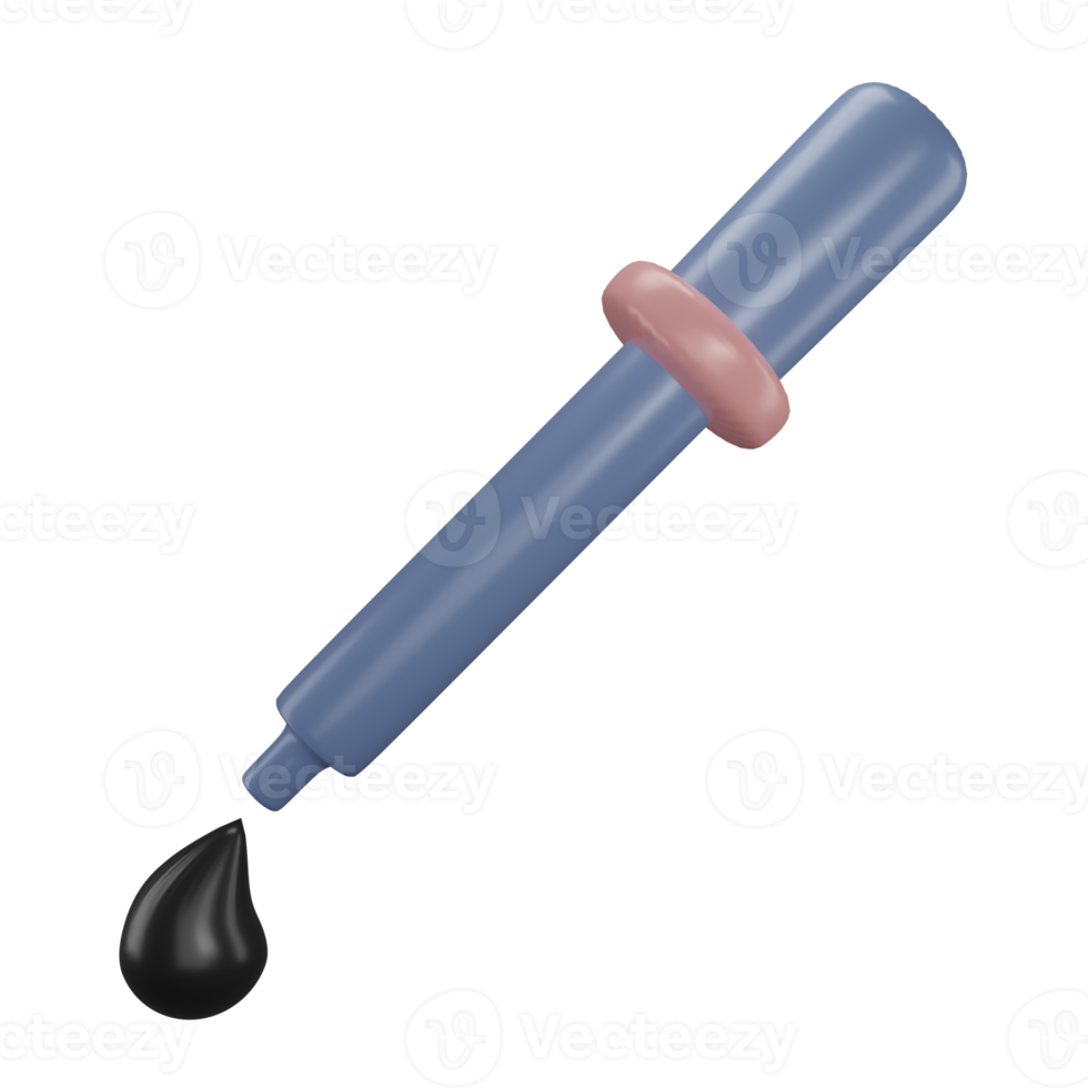Pick Color 3d rendering png