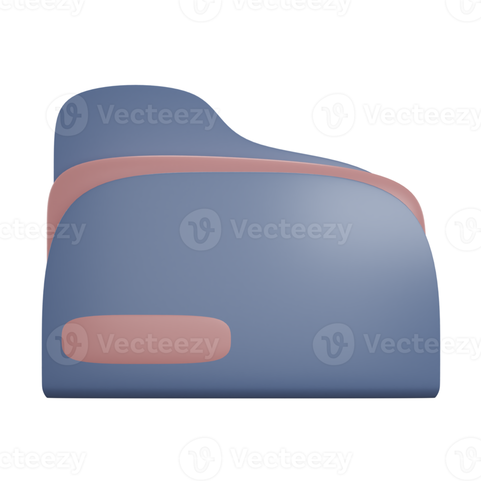 File folder 3d rendering png