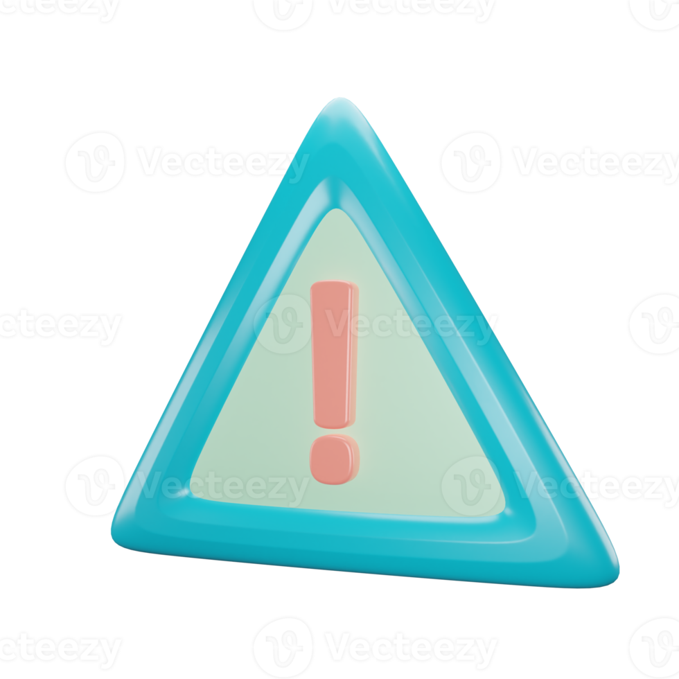 security warning 3d png