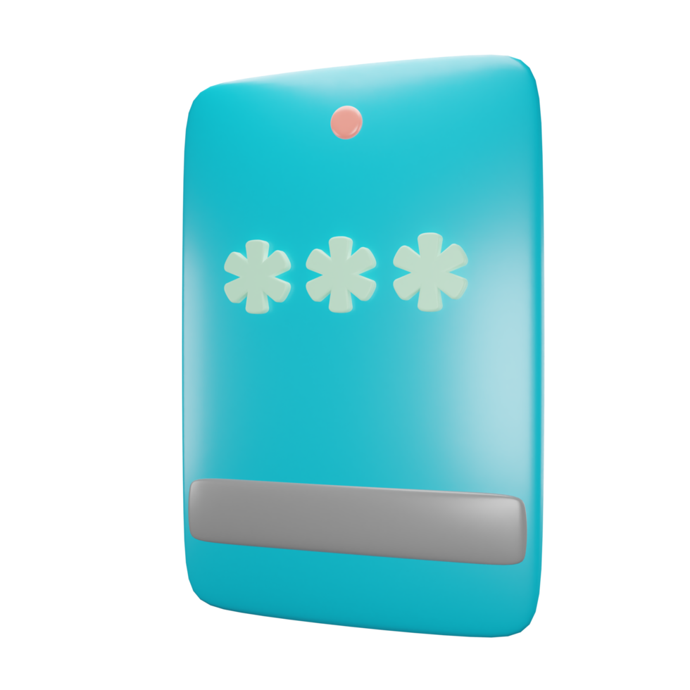 Cellphone pin data security png