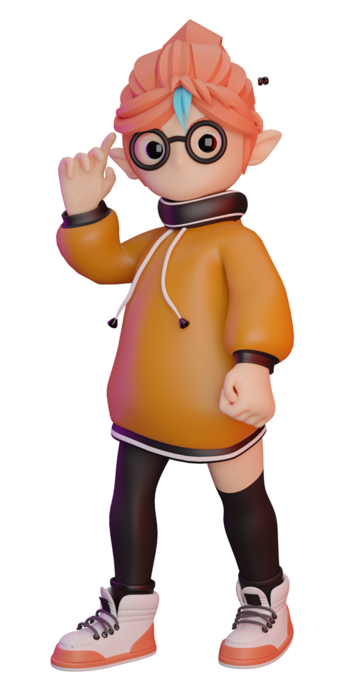 3d women character png