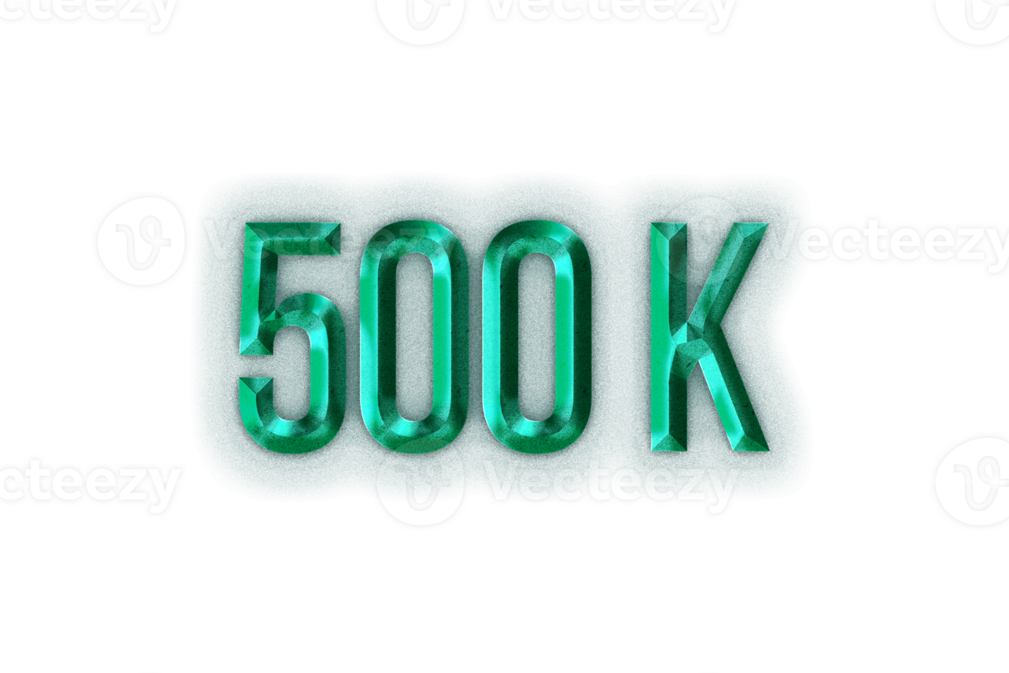 500 million subscribers celebration greeting Number with rustic steel design png