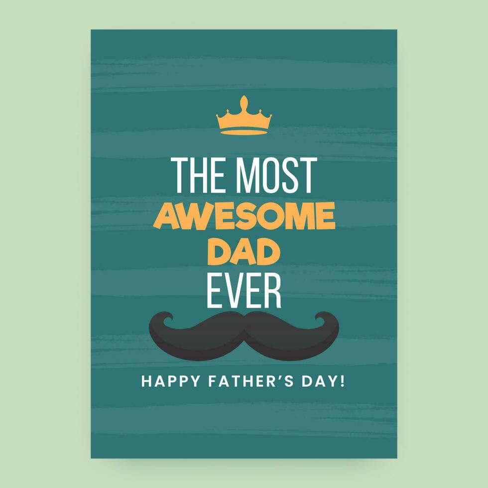 Most Awesome DAD with Crown Most Awesome DAD with Crown