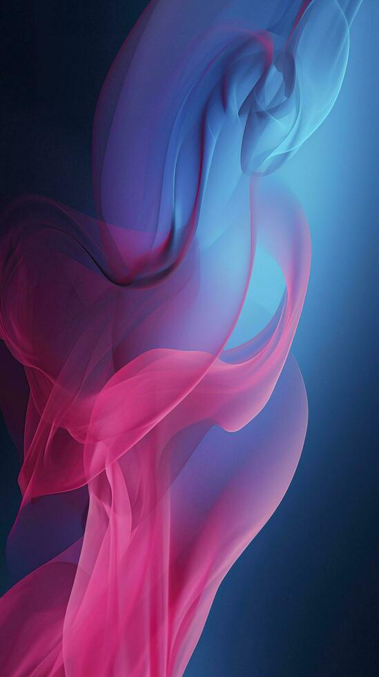 bright pink and blue ambient soft swish background, generate ai photo