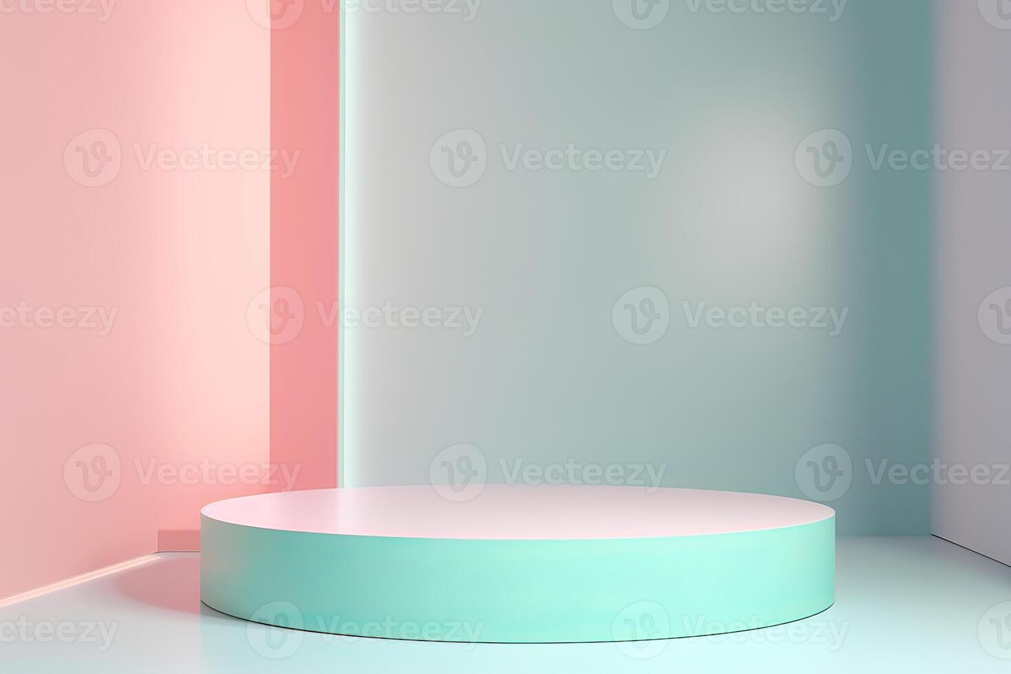 products display 3d background podium scene with shape geometric platform. background vector 3d rendering with podium. display to show cosmetic products. photo