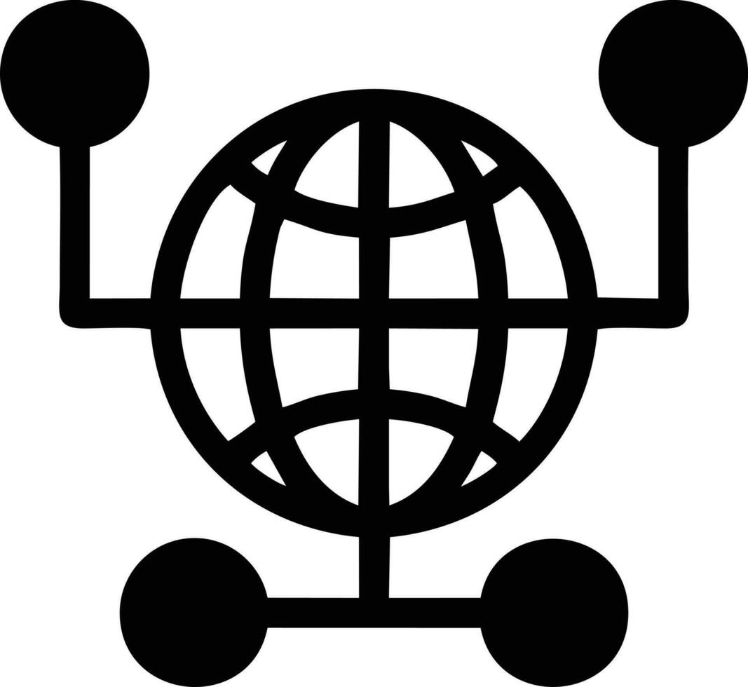 Globe planet earth icon symbol vector image. Illustration of the world global vector design. EPS 10
