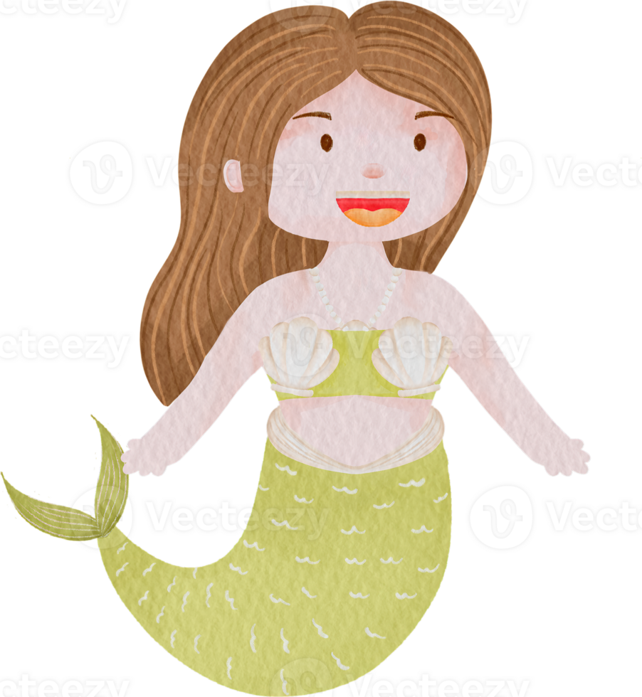 Mermaid cartoon clip art png