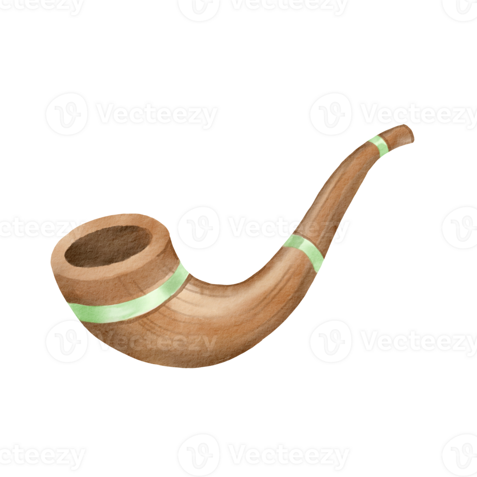watercolor pipe clip art png