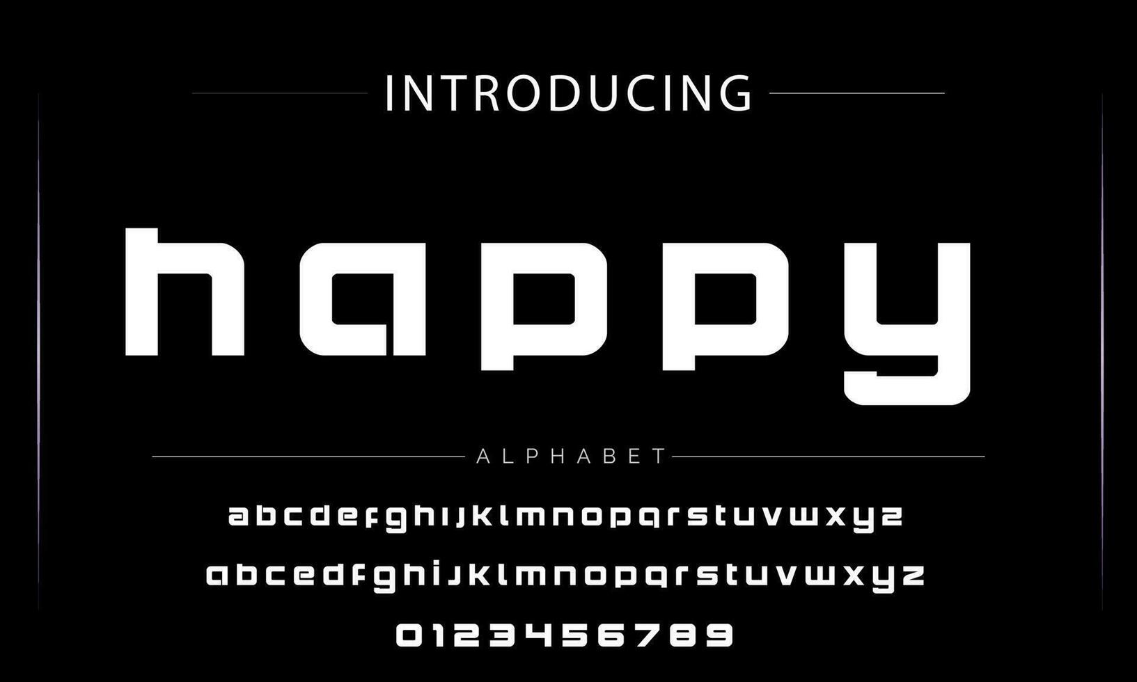 Sports minimal tech font letter set. Luxury vector typeface for company. Modern gaming fonts logo design.