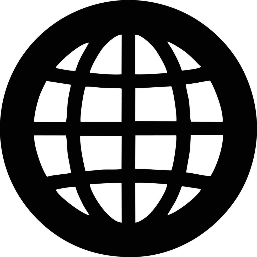 Globe planet earth icon symbol vector image. Illustration of the world global vector design. EPS 10