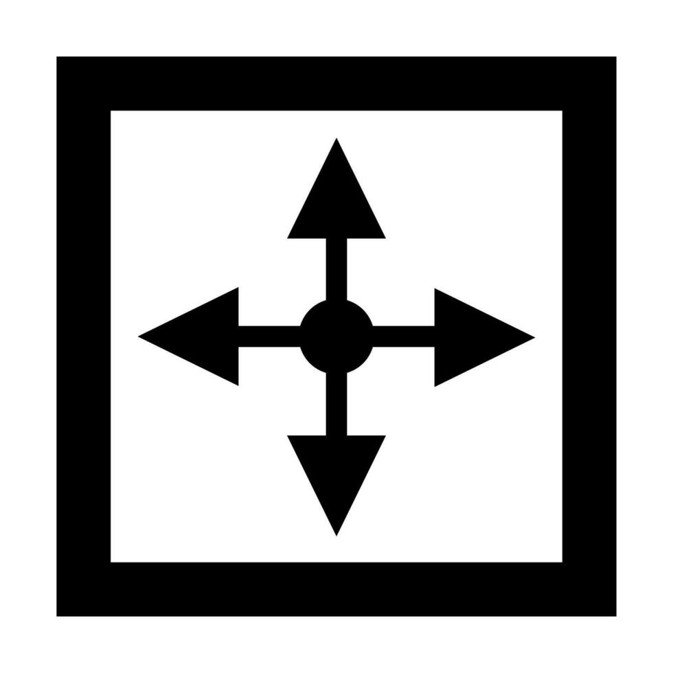 Offset Icon Design vector