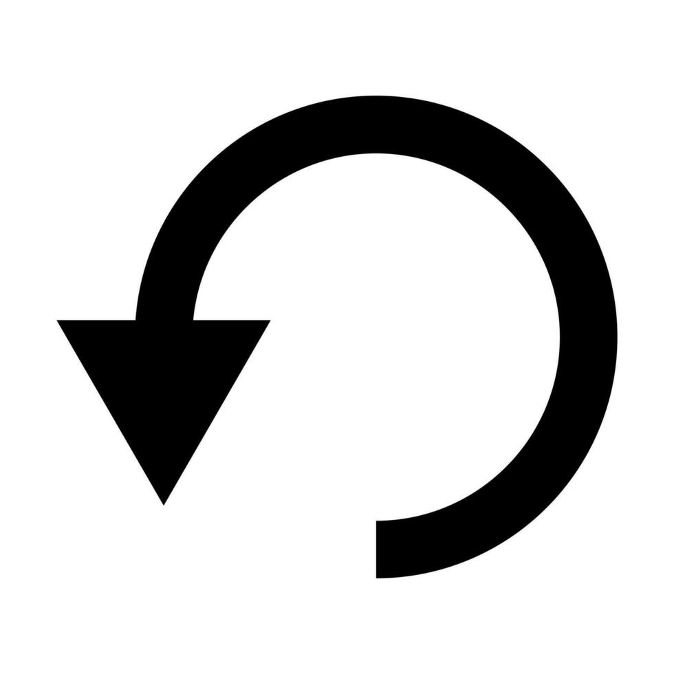 Rotate Icon Design vector