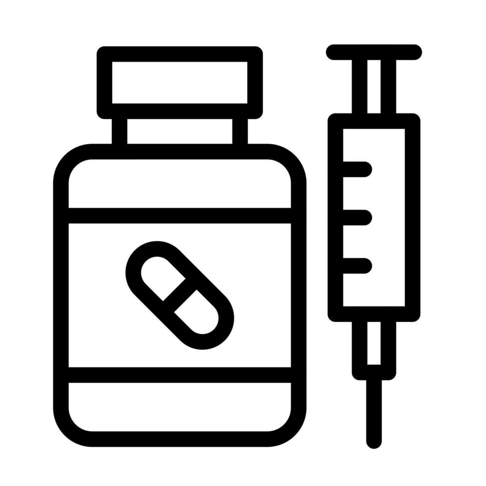 Steroids Icon Design vector