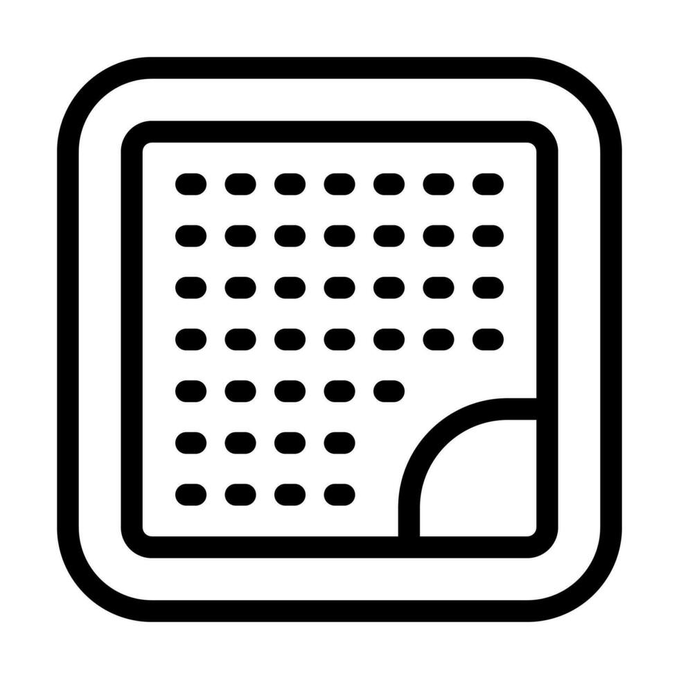 Nicotine Patch Icon Design vector