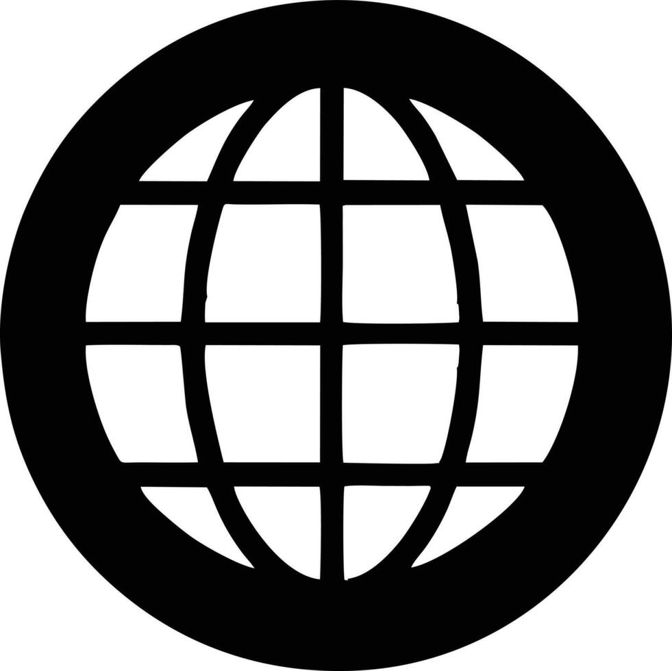Globe planet earth icon symbol vector image. Illustration of the world global vector design. EPS 10