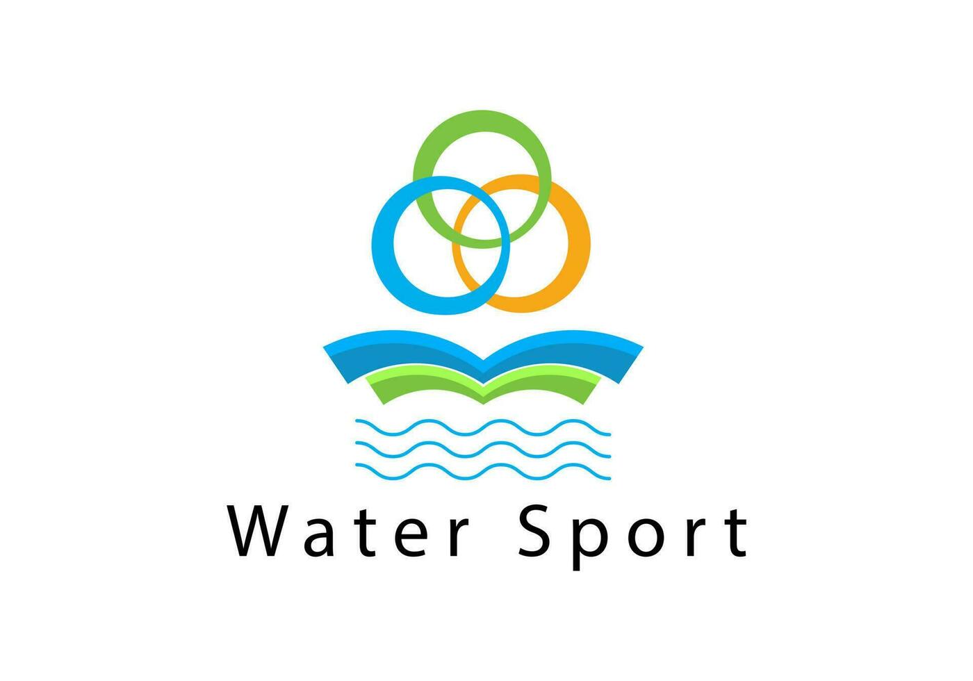 water sport logo competition vector design 23412647 Vector Art at Vecteezy