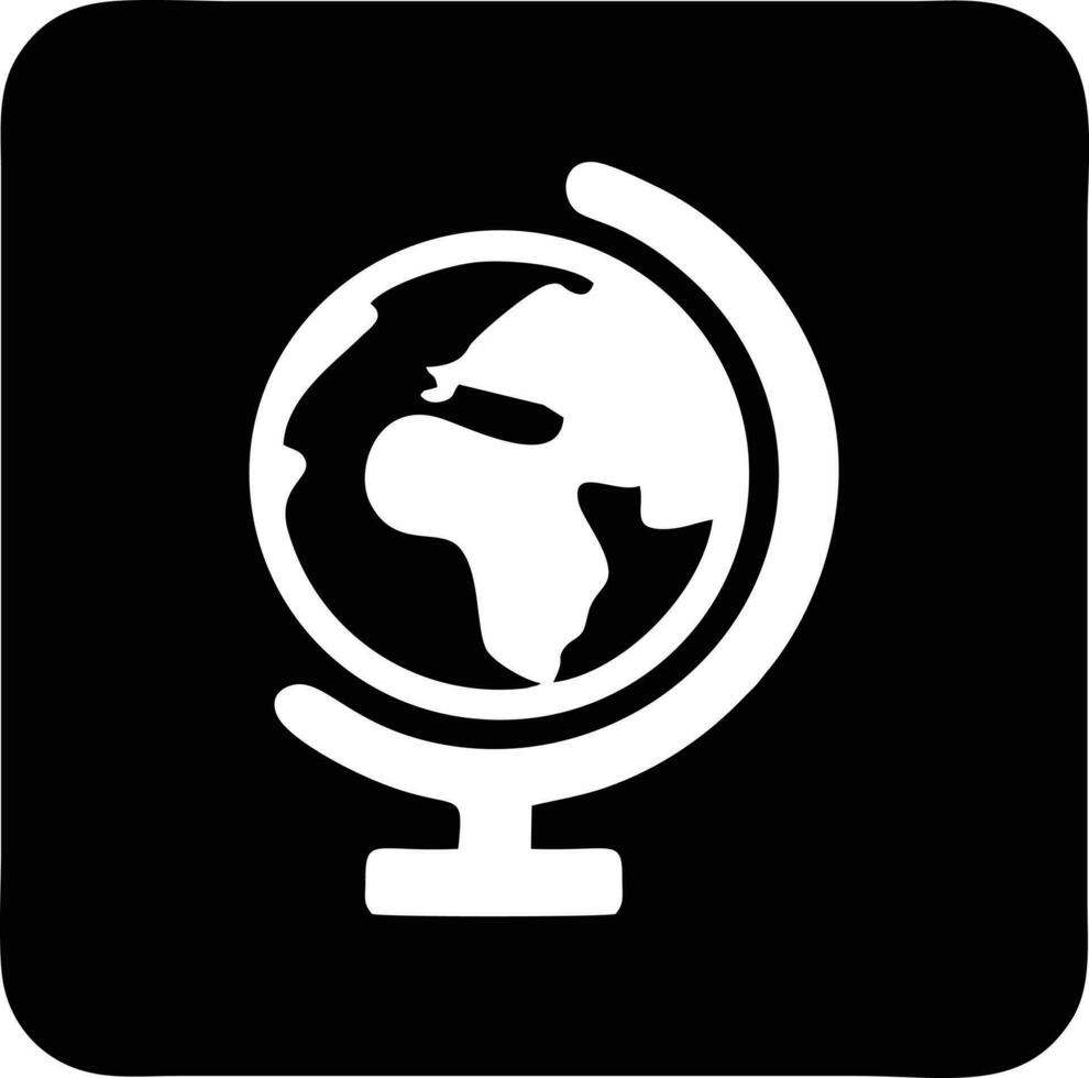 Globe planet earth icon symbol vector image. Illustration of the world global vector design. EPS 10