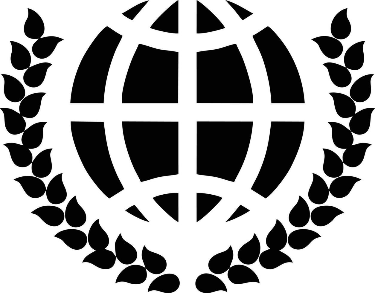 Globe planet earth icon symbol vector image. Illustration of the world global vector design. EPS 10