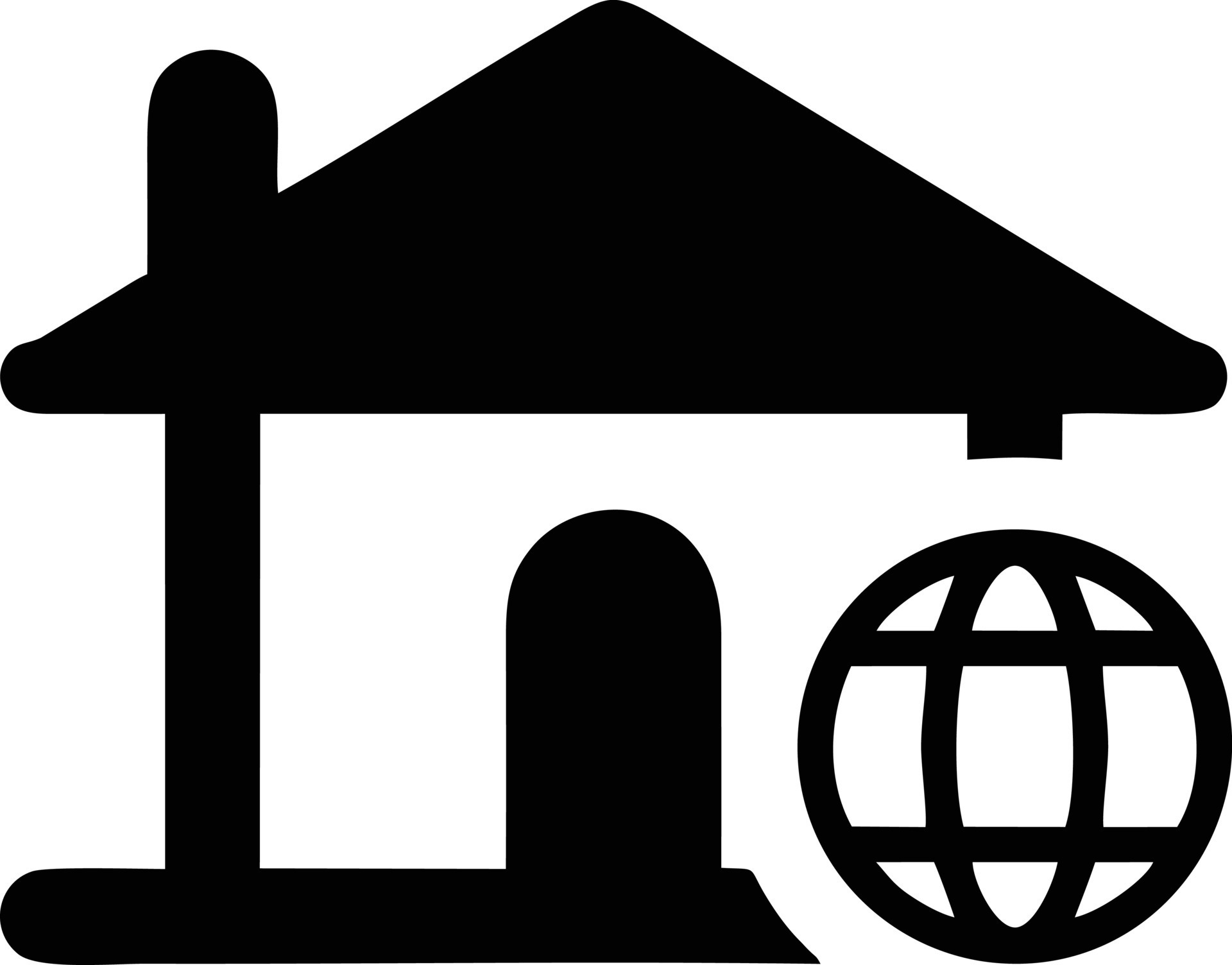 Globe earth icon symbol vector image. Illustration of the world