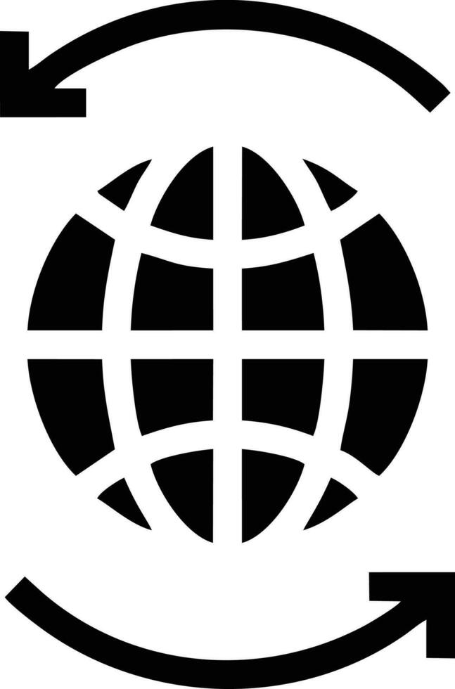Globe planet earth icon symbol vector image. Illustration of the world global vector design. EPS 10