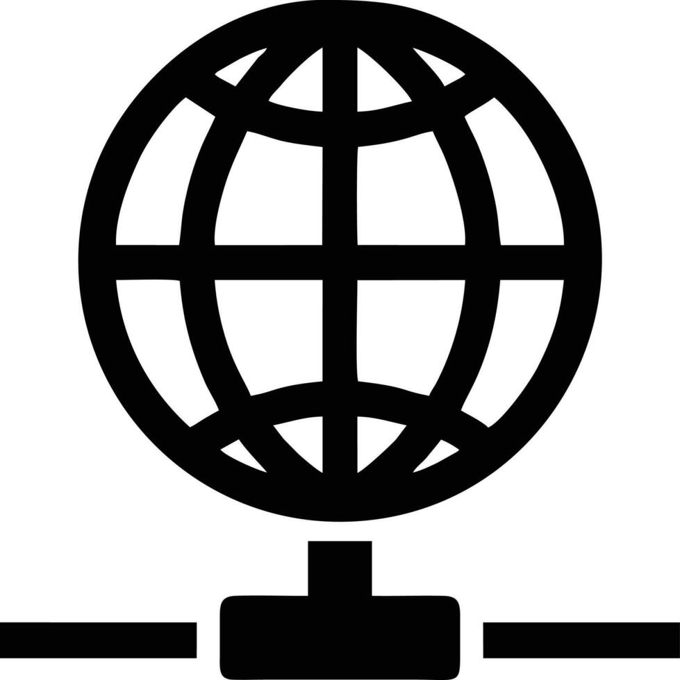 Globe planet earth icon symbol vector image. Illustration of the world global vector design. EPS 10