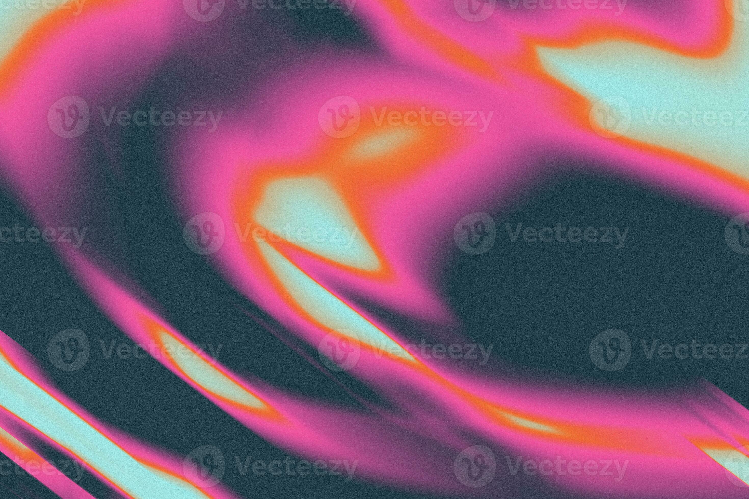 Y2k gradient pink orange vector background. Trippy yellow pattern