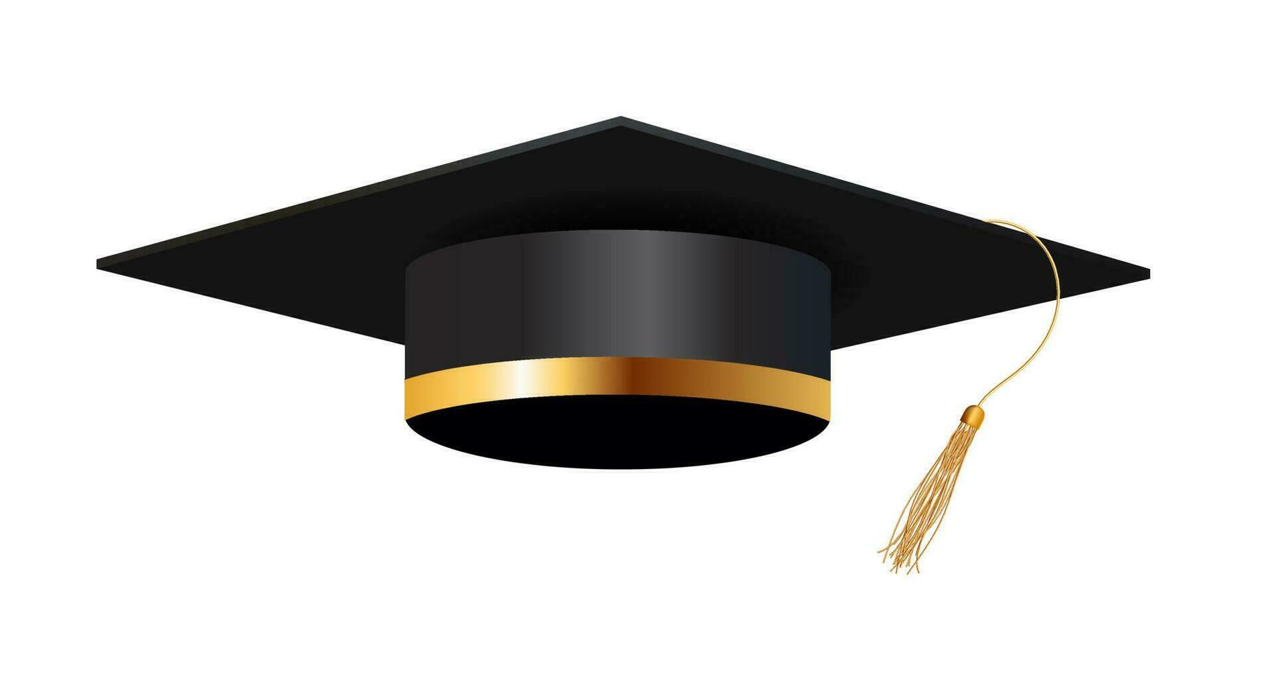 Graduation cap. Vector Illustration