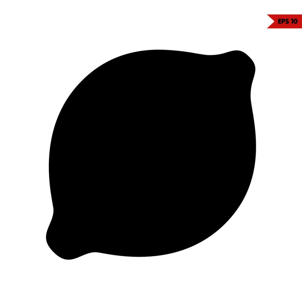 lemons glyph icon vector