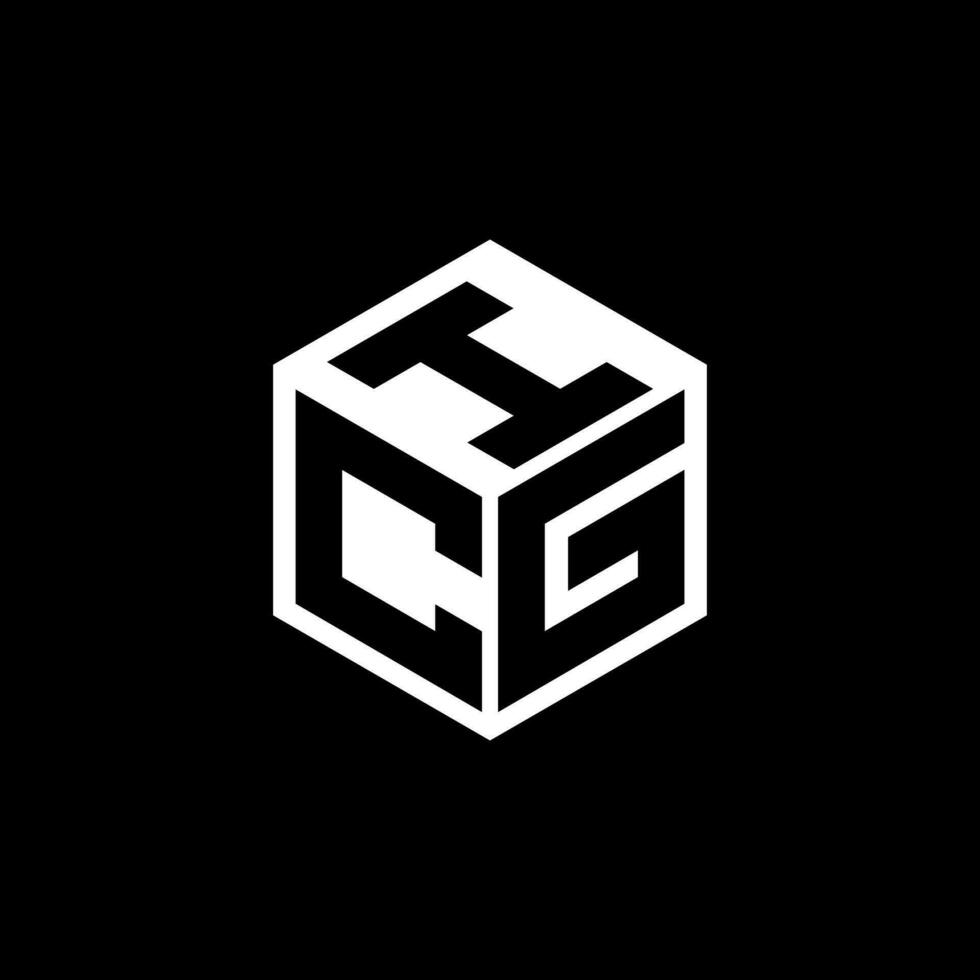 CGI letter logo design in illustration. Vector logo, calligraphy designs for logo, Poster, Invitation, etc.