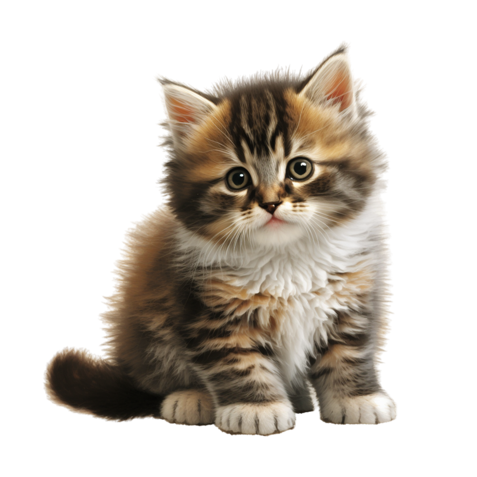 Cat In Transparent Background. png