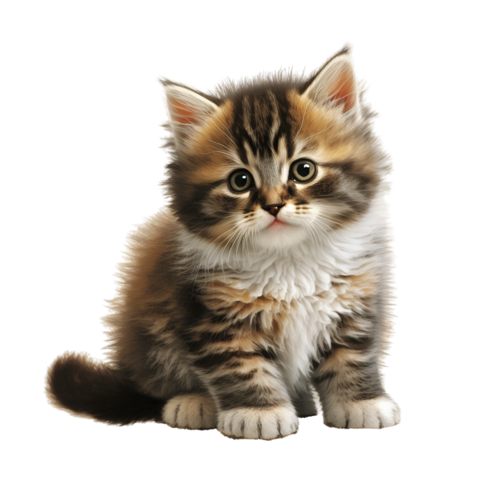 Cat In Transparent Background. png