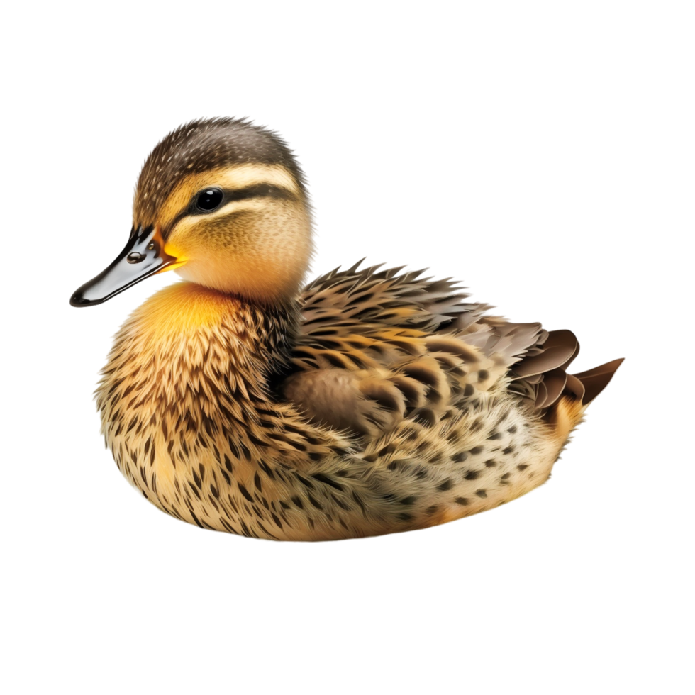 Grey Duck. Generative AI png