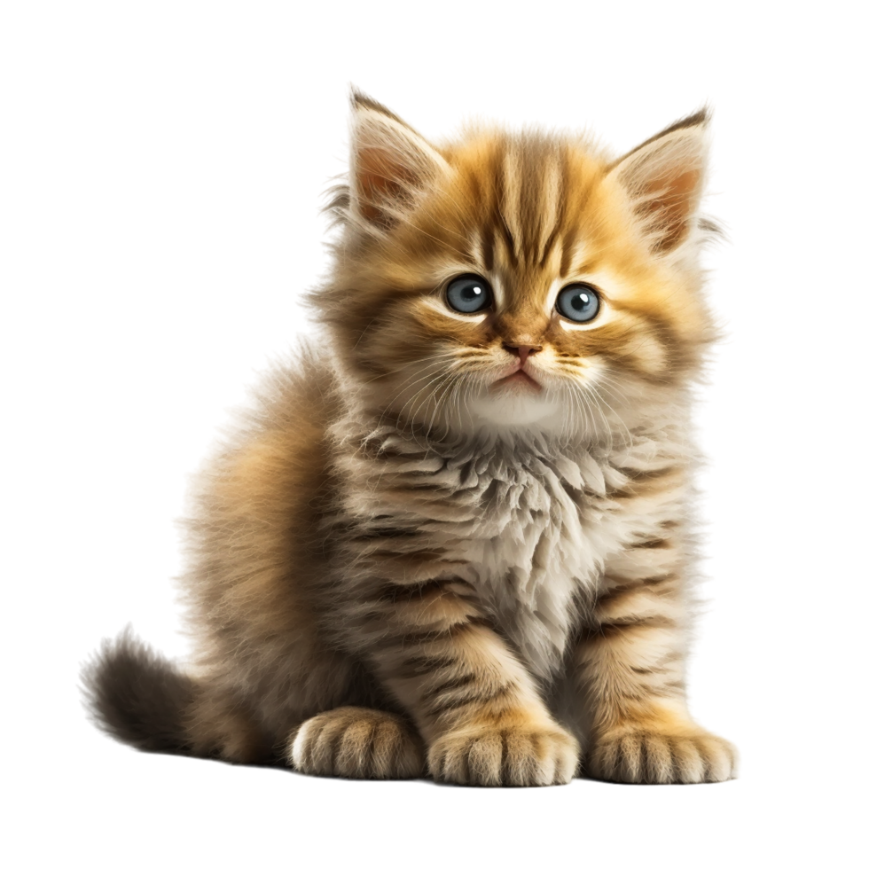 Cat In Transparent Background. png