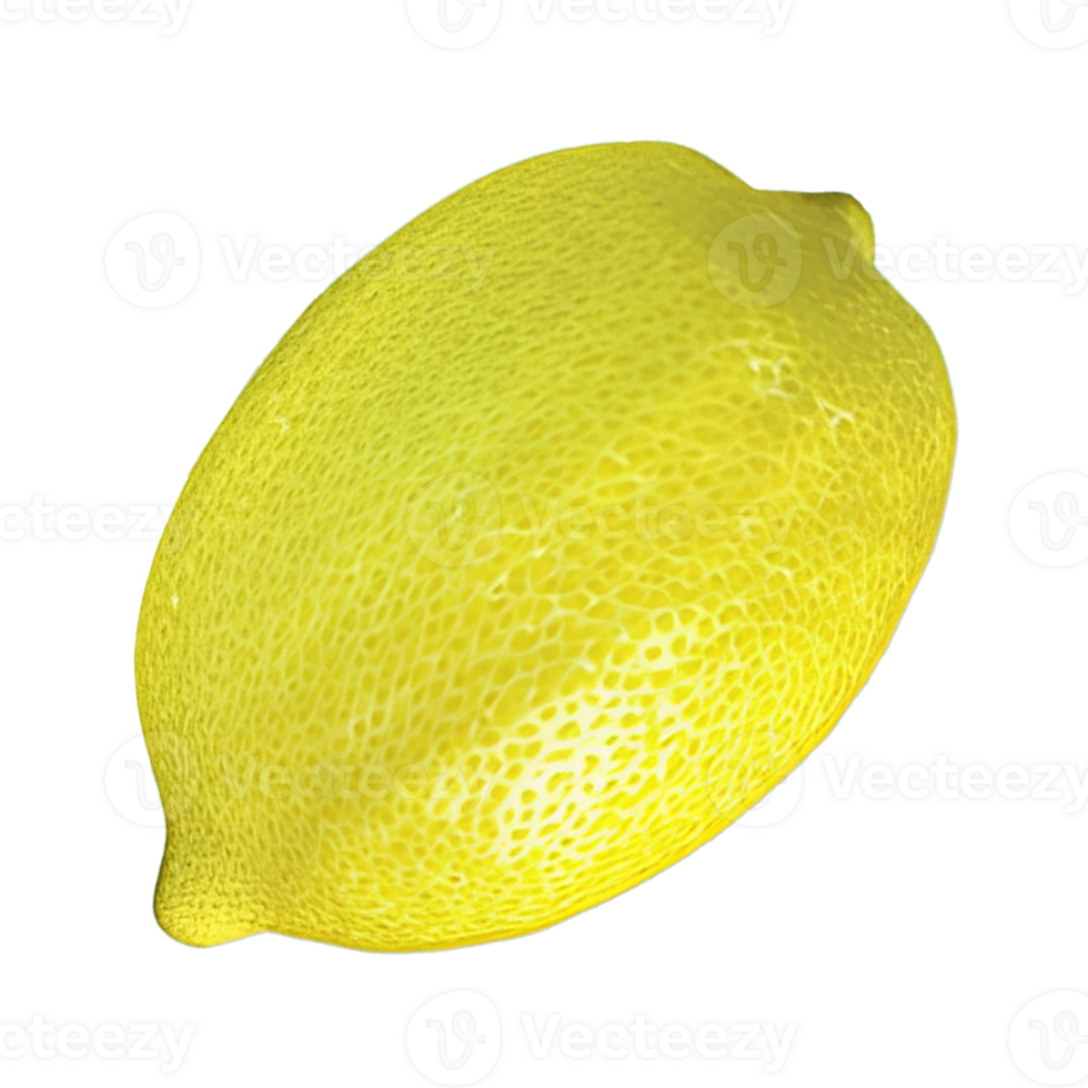 fruta de limon aislado png