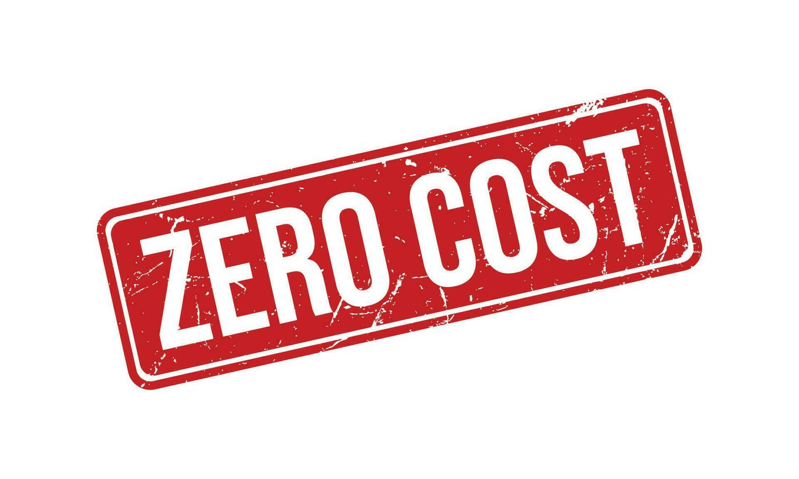 Zero Cost Rubber Stamp Seal Vector