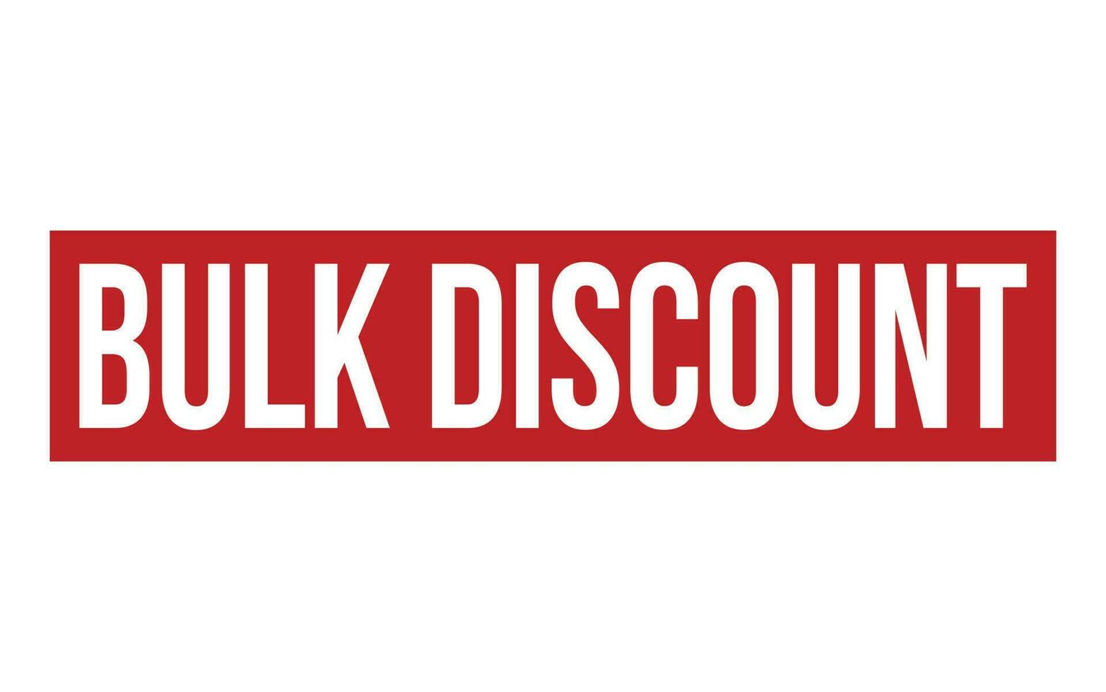 Bulk discount Rubber Stamp Seal Vector