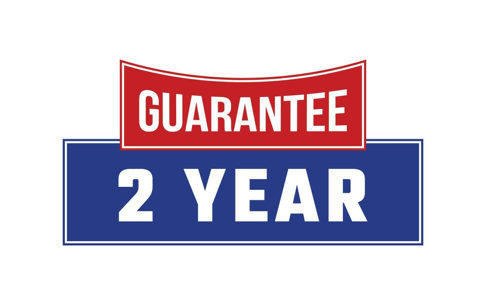 2 Year Guarantee Seal Vector