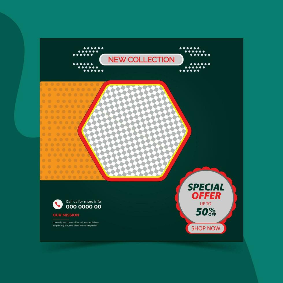 Digital marketing post banner, digital marketing social media post banner. business marketing post banner vector