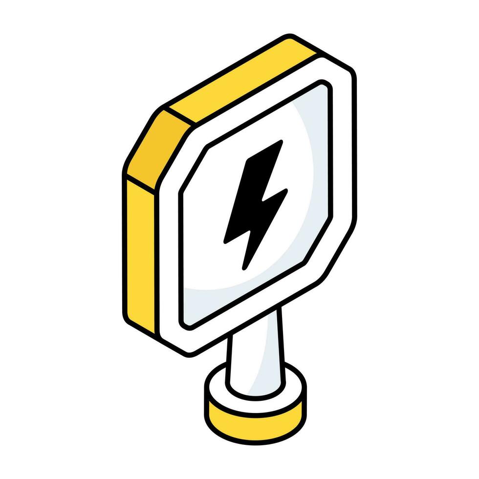 An icon design of electric board 23423375 Vector Art at Vecteezy