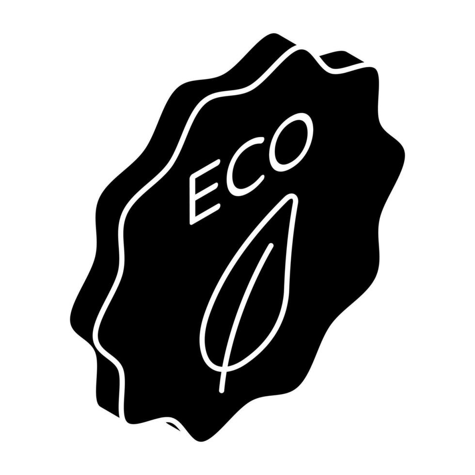 prima descargar icono de eco etiqueta web vector