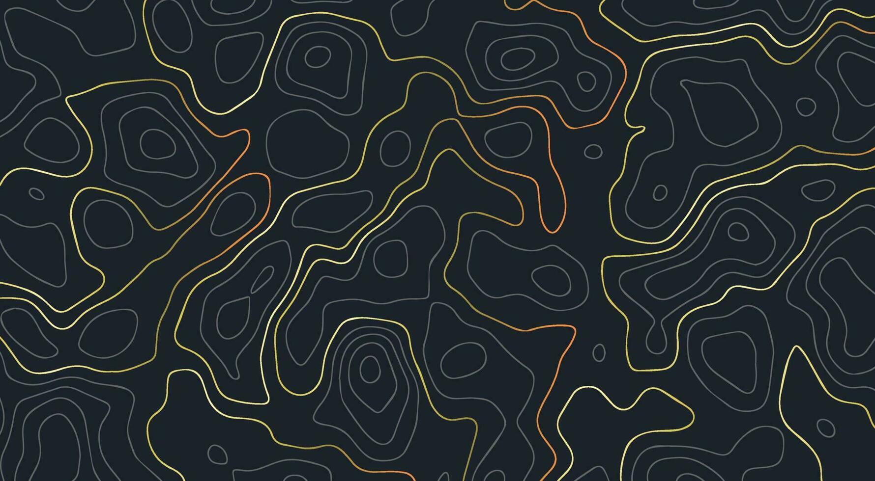 Minimalist modern contour drawing. Luxury line art background vector. Topographical line map. Geographic mountain contours vector background. topographic line contour map background