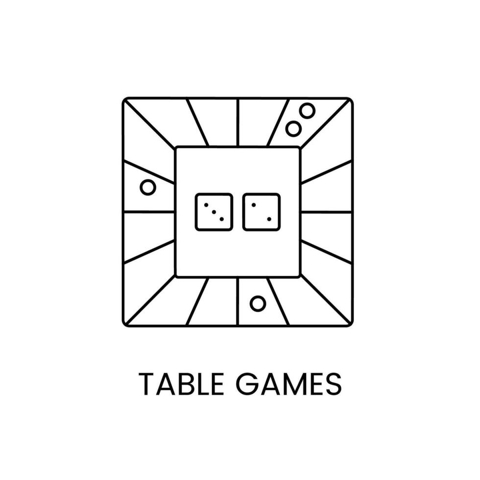 Board game line icon in vector, illustration for kids online store.  23424661 Vector Art at Vecteezy