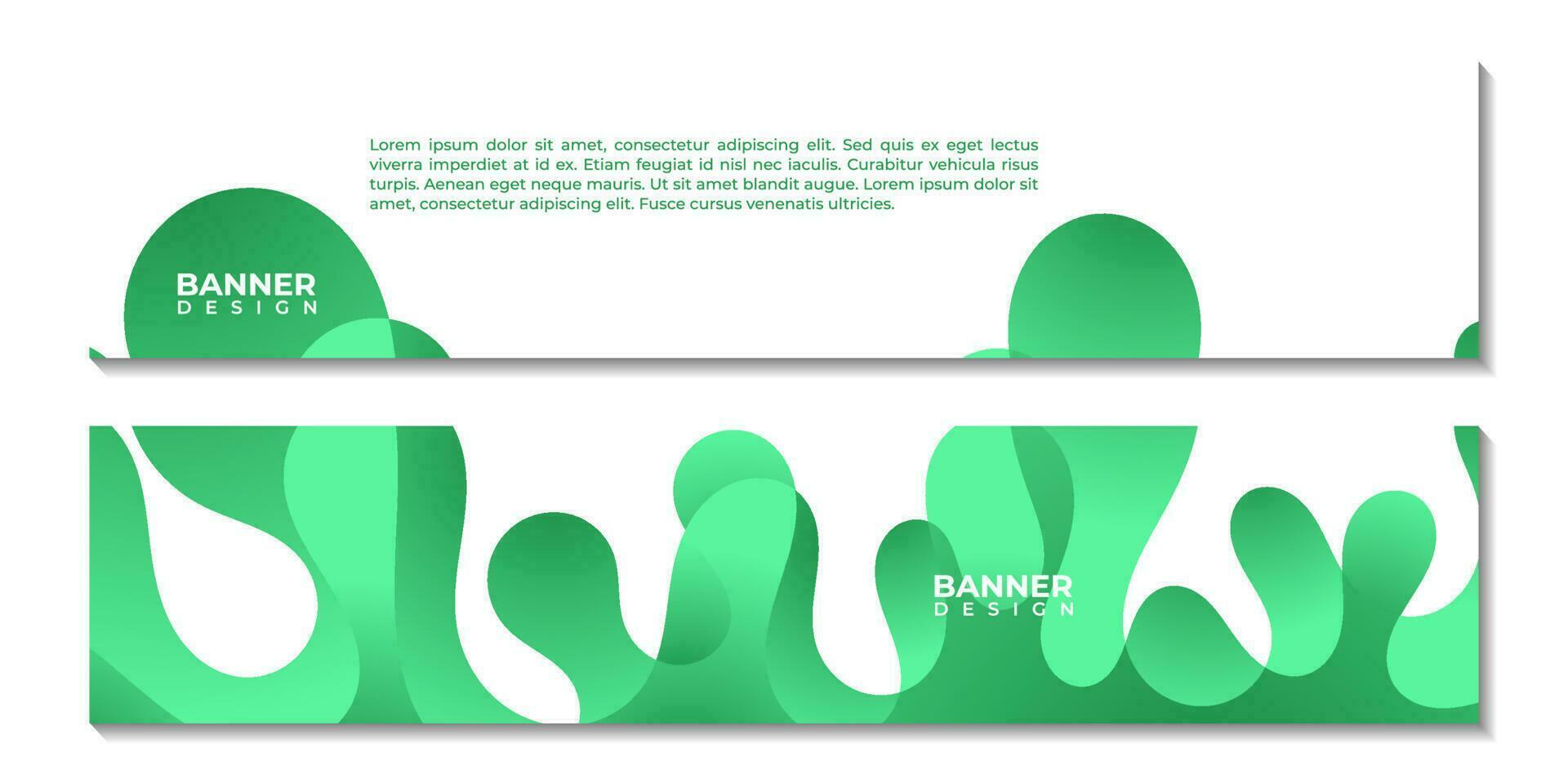 Modern background or elegant card design for birthday invite or wedding or menu with abstract green waves vector