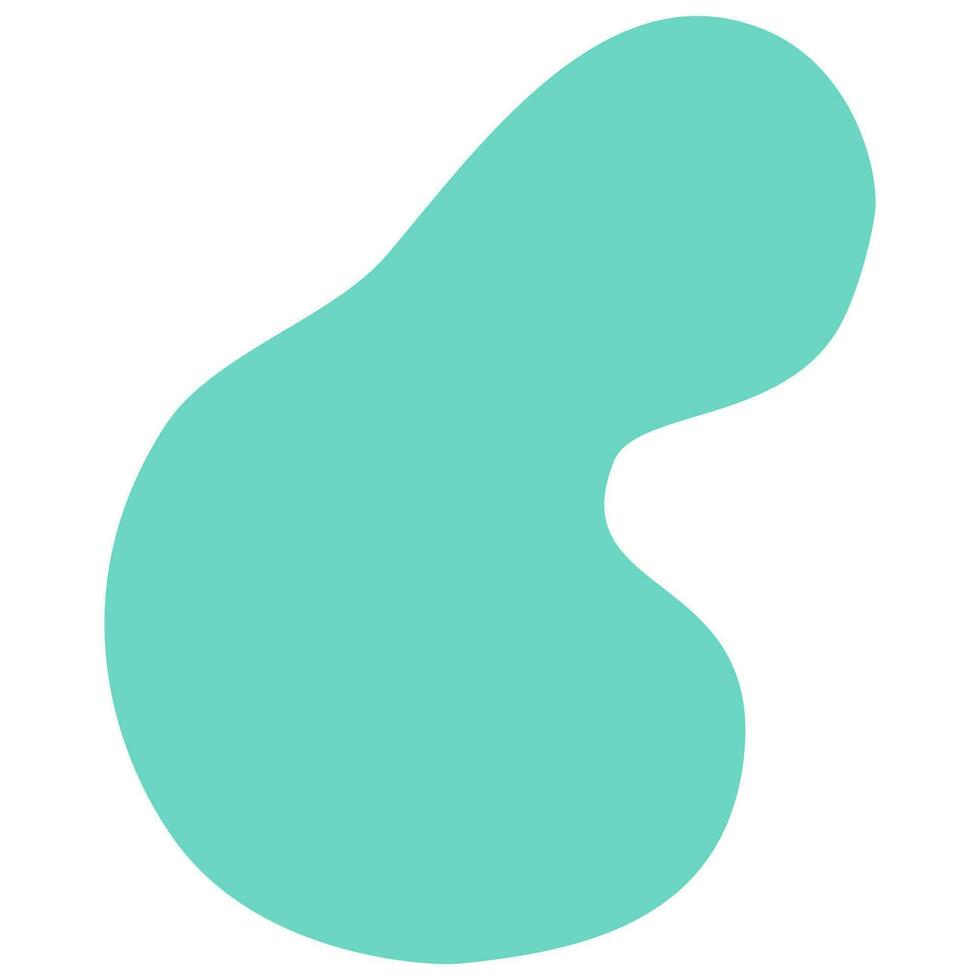 Hand Drawn Organic Shape vector