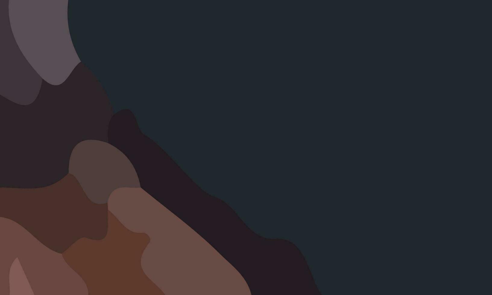 Aesthetic brown abstract background with copy space area. Suitable for poster and banner vector