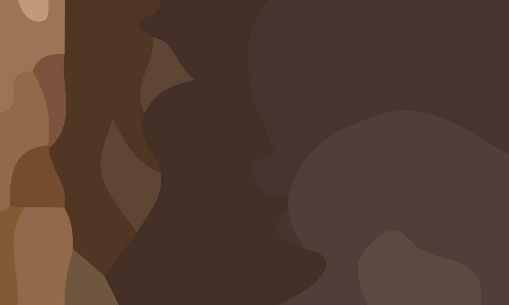 Aesthetic brown abstract background with copy space area. Suitable for poster and banner vector