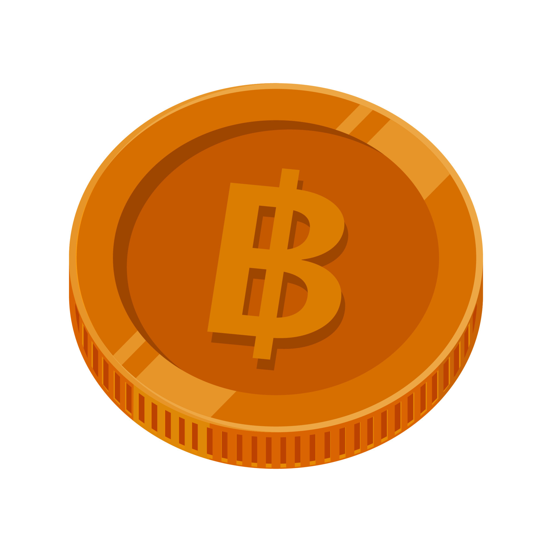 baht-coin-bronze-thailand-money-thb-copper-vector-23426280-vector-art