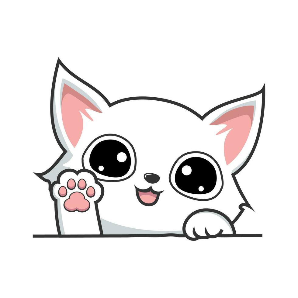 Cute Cat Vector Art, Icons, and Graphics for Free Download