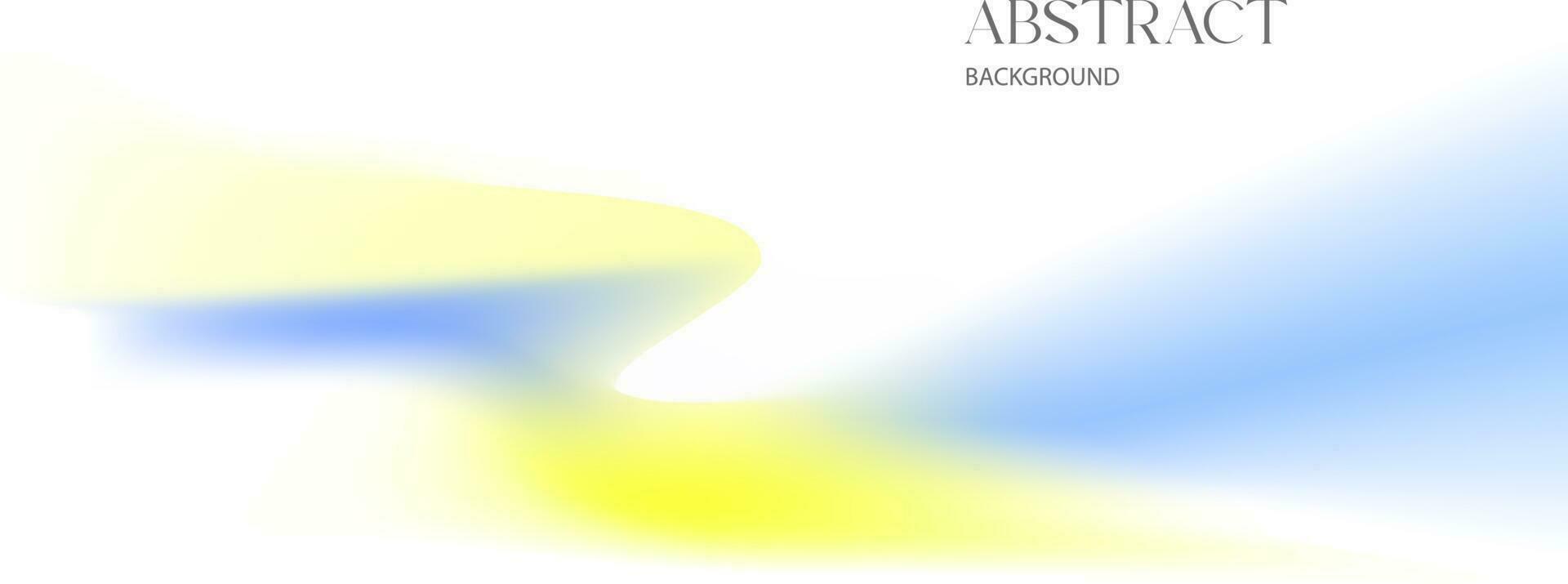 Abstract background template design light blue and yellow gradient color on white vector
